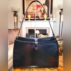 Bally large laptop tablet bag.